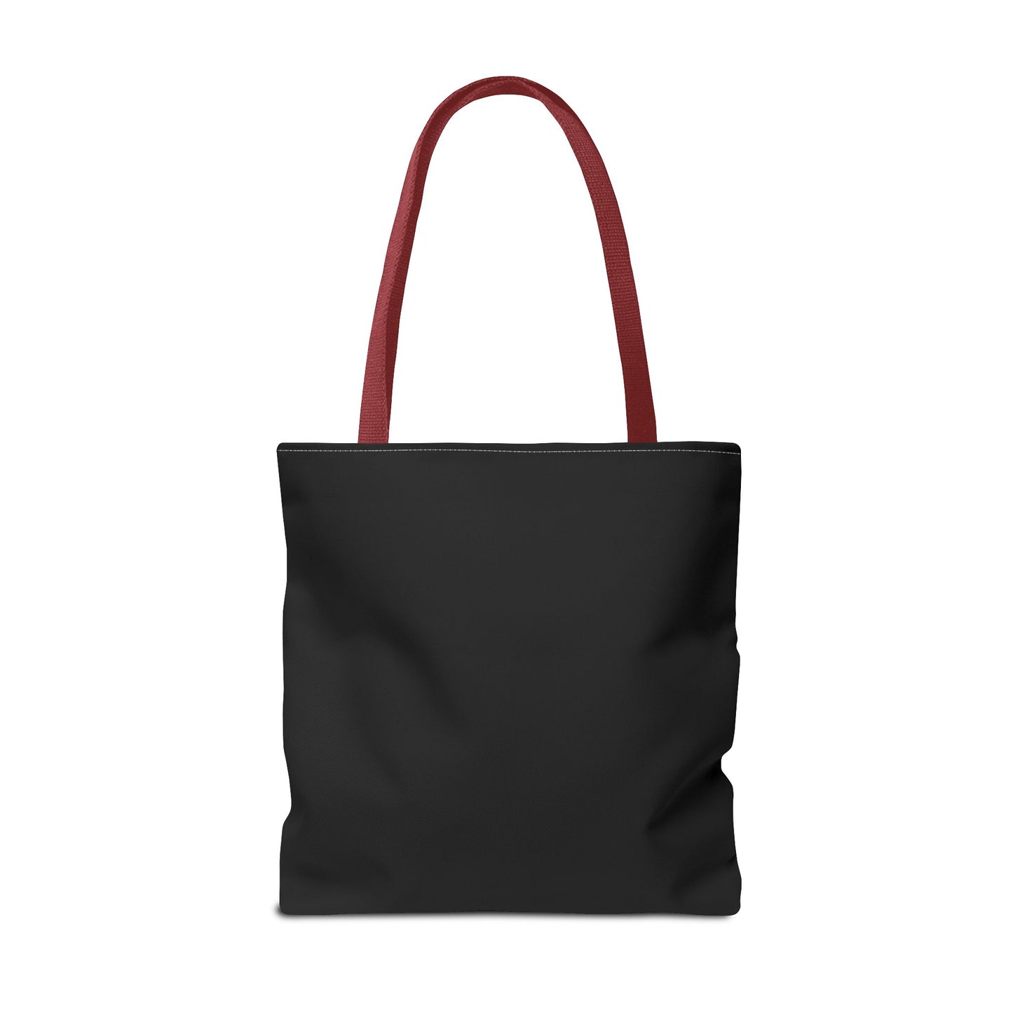 KT&T Love Made Jesus Do It Tote Bag with Black or Red Handles