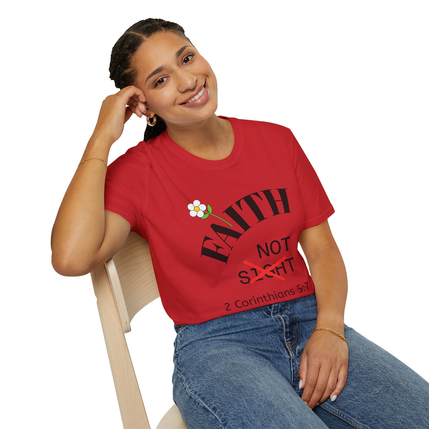 KT&T Faith Not Sight Tee- Women