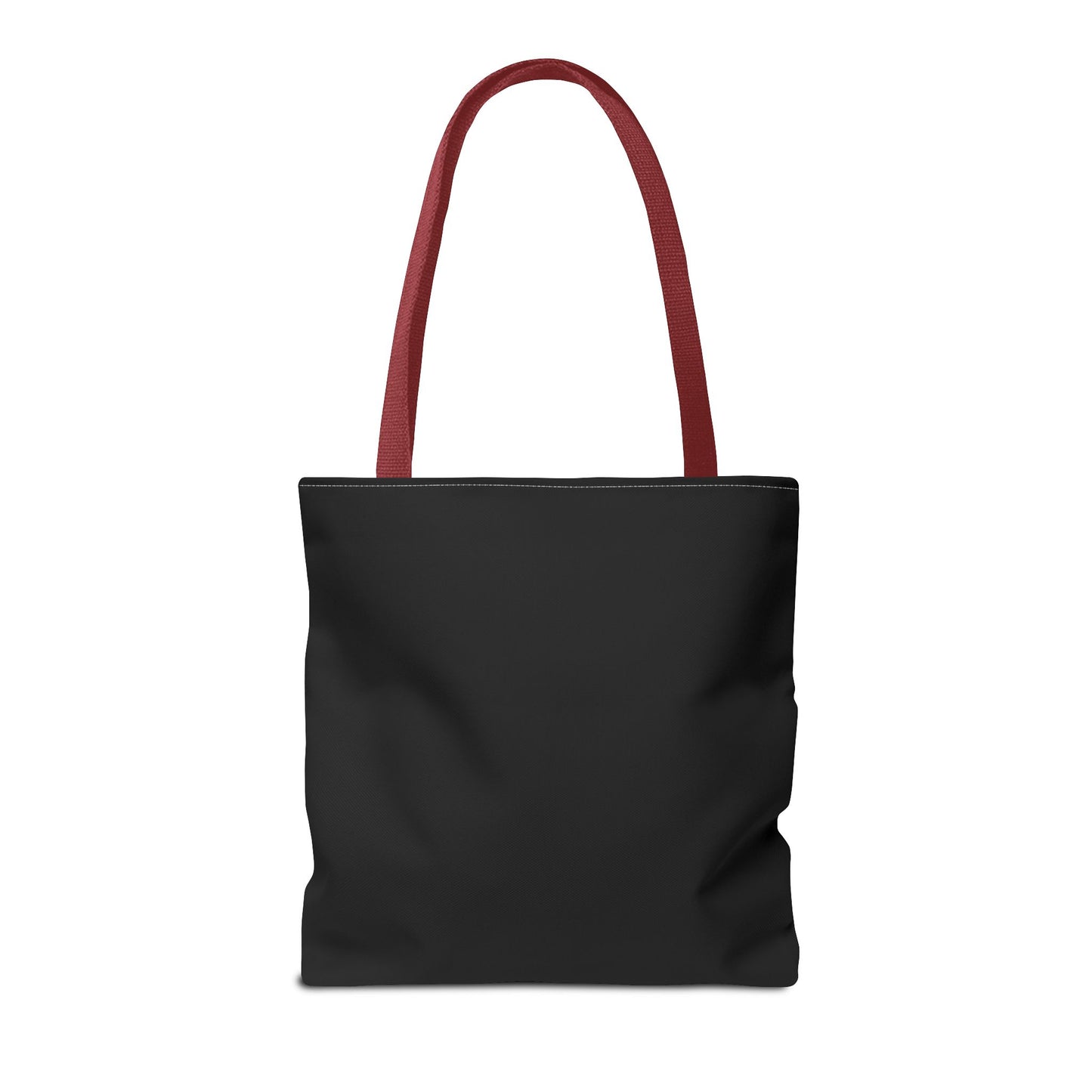 KT&T Love Made Jesus Do It Tote Bag with Black or Red Handles