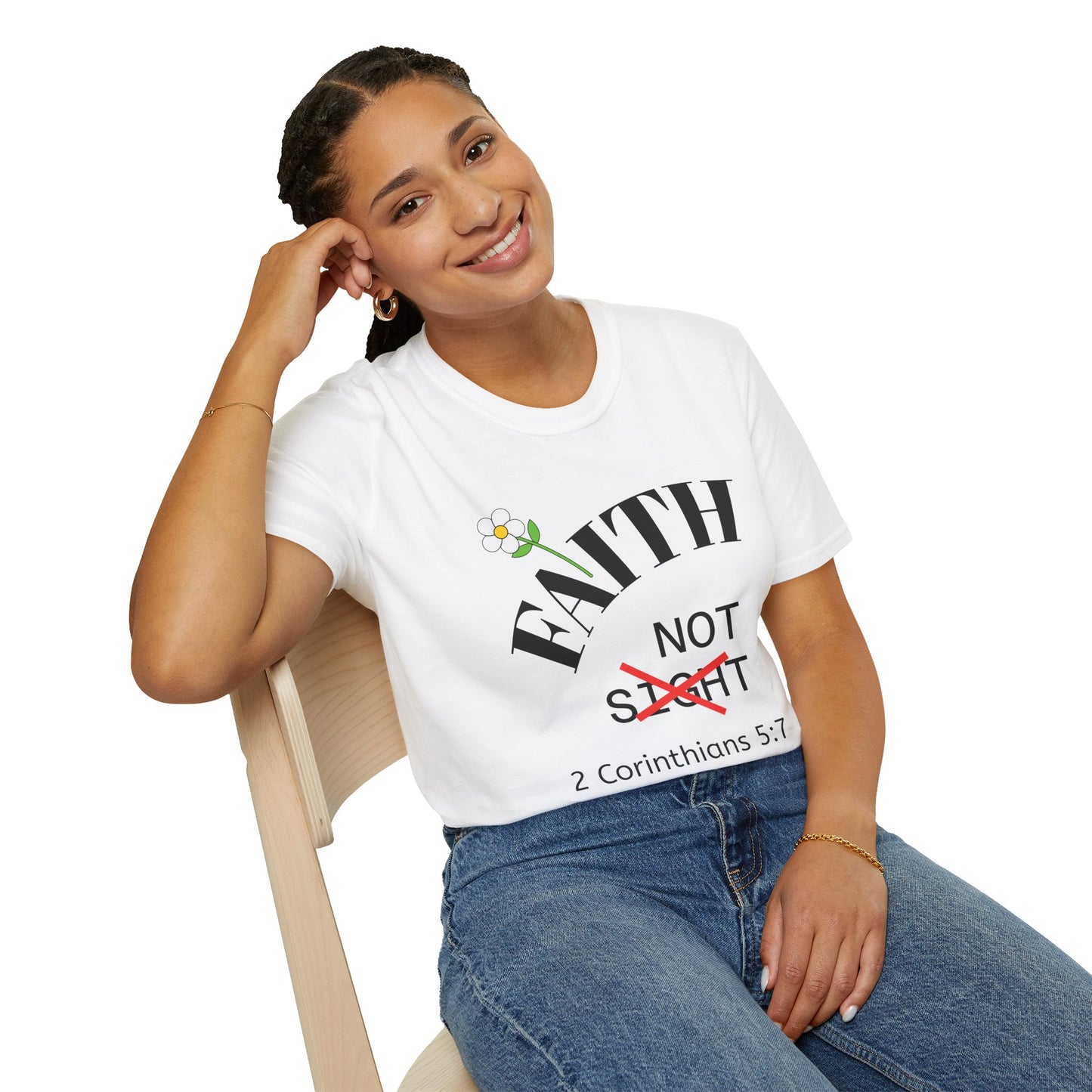 KT&T Faith Not Sight Tee- Women