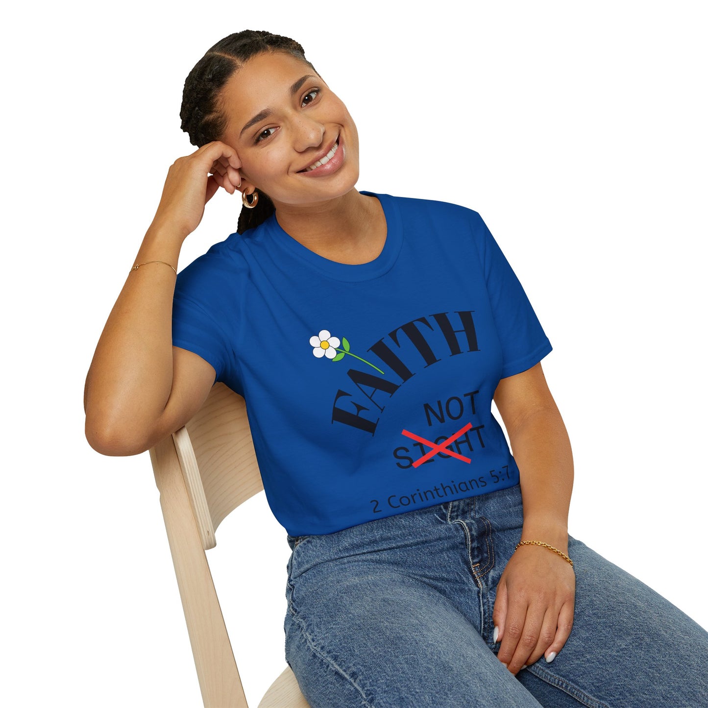 KT&T Faith Not Sight Tee- Women