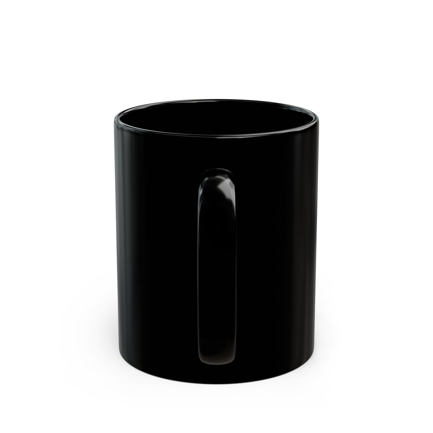 KT&T Love Made Jesus Do It Black Mug (11oz)
