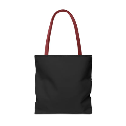 KT&T Love Made Jesus Do It Tote Bag  with Black or Red Handles
