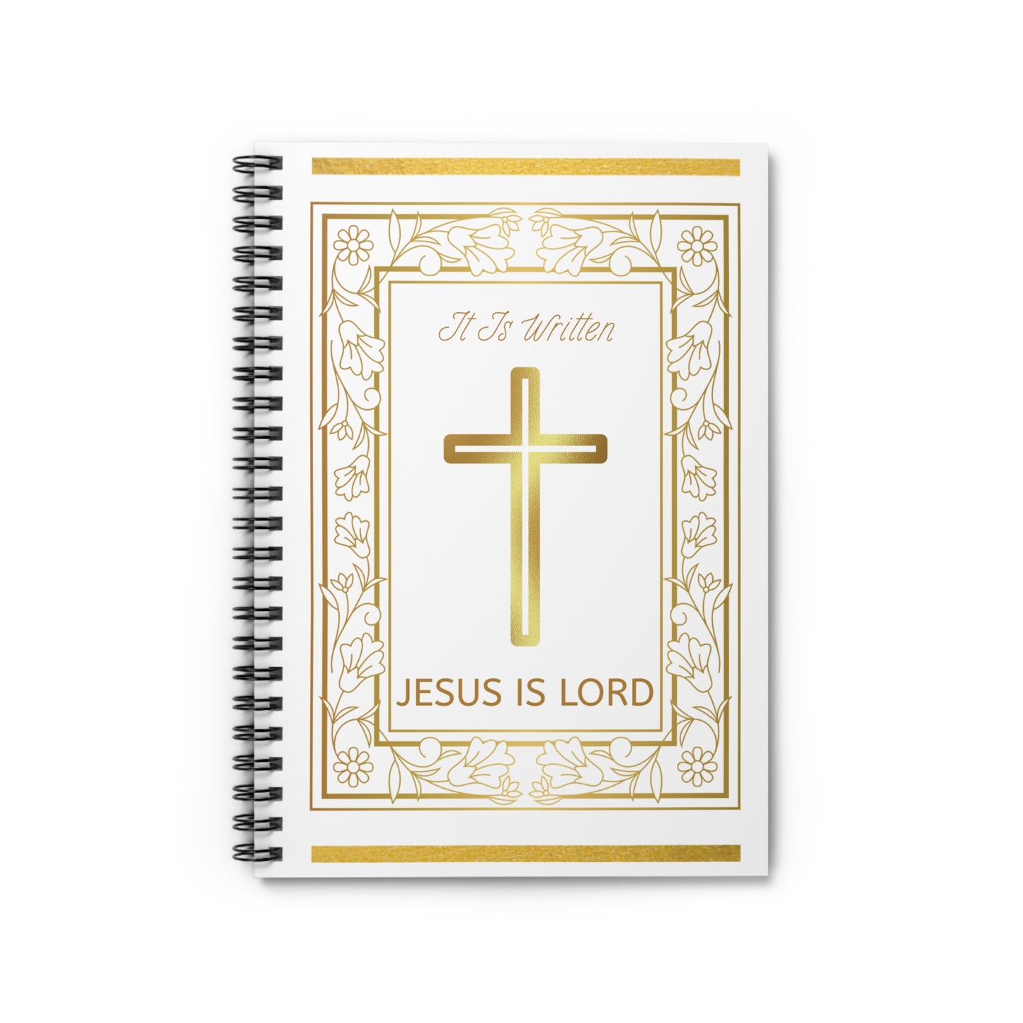 KT&T JESUS IS LORD Spiral Notebook - Ruled Line