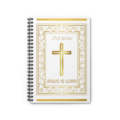 KT&T JESUS IS LORD Spiral Notebook - Ruled Line