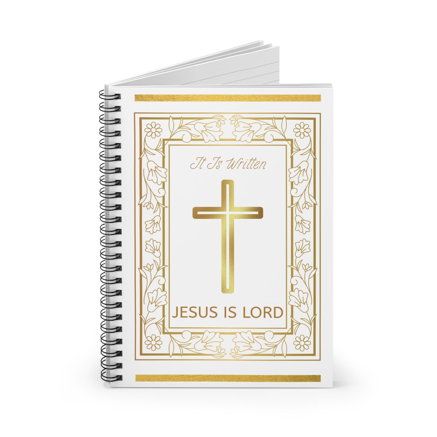 KT&T JESUS IS LORD Spiral Notebook - Ruled Line