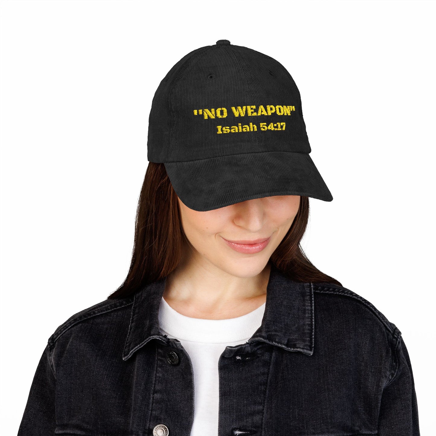 KT&T NO WEAPON Vintage Corduroy Cap (Embroidery)