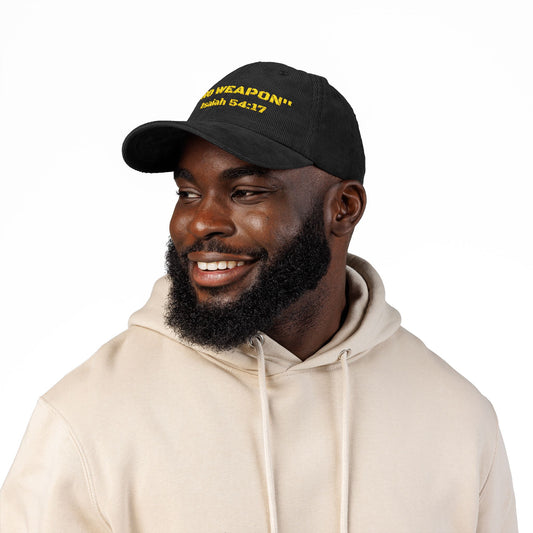 KT&T NO WEAPON Vintage Corduroy Cap (Embroidery)