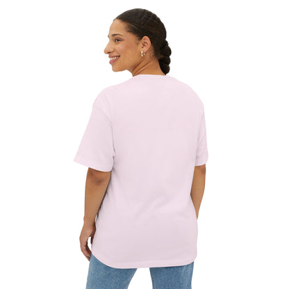 KT&T Love Made Jesus Do It Unisex Oversized Boxy Tee