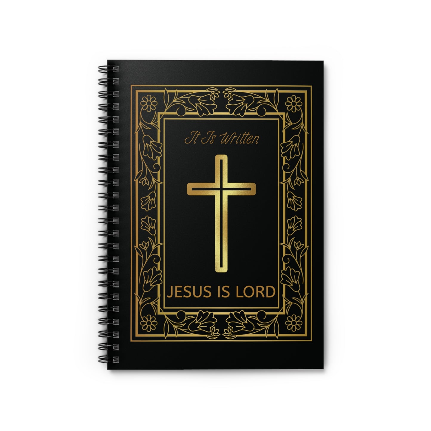KT&T JESUS IS LORD Spiral Notebook - Ruled Line