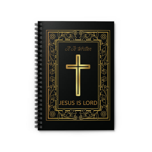 KT&T JESUS IS LORD Spiral Notebook - Ruled Line