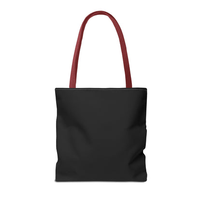 KT&T Love Made Jesus Do It Tote Bag  with Black or Red Handles