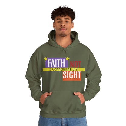 KT&T "Faith Not Sight" Unisex Heavy Blend™ Hooded Sweatshirt