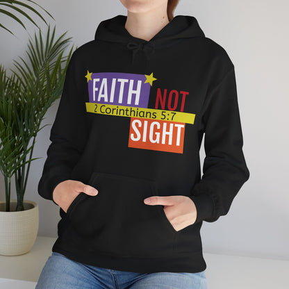 KT&T "Faith Not Sight" Unisex Heavy Blend™ Hooded Sweatshirt