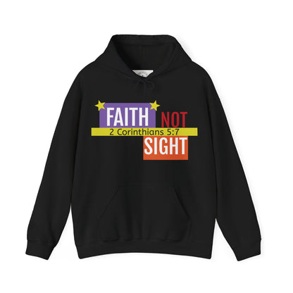 KT&T "Faith Not Sight" Unisex Heavy Blend™ Hooded Sweatshirt