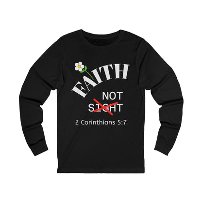 KT&T Faith Not Sight Long-sleeve Tee- Women