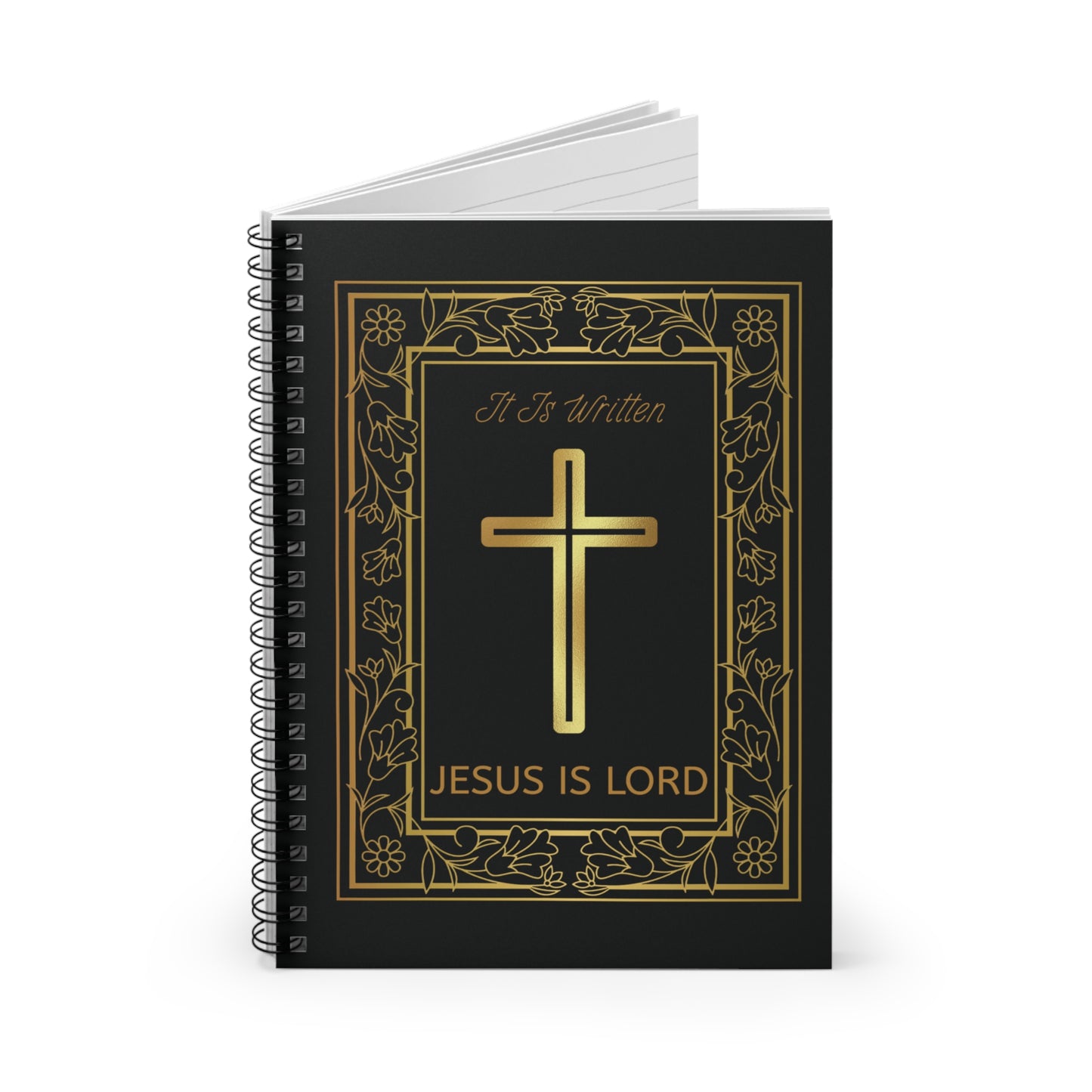 KT&T JESUS IS LORD Spiral Notebook - Ruled Line