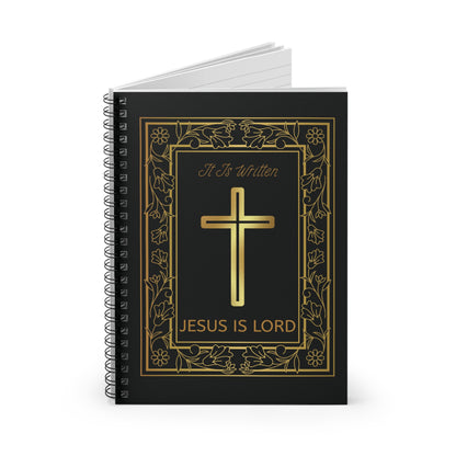 KT&T JESUS IS LORD Spiral Notebook - Ruled Line