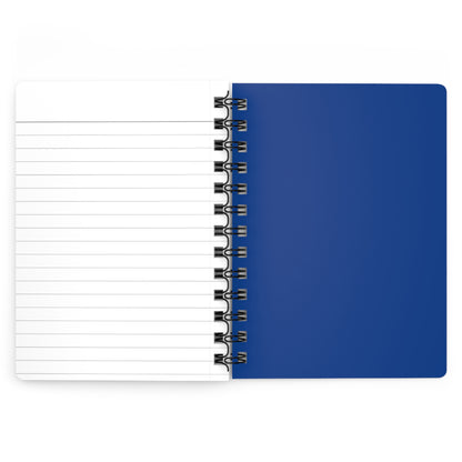 KT&T Faith Not Sight Spiral Bound Journal- Blue