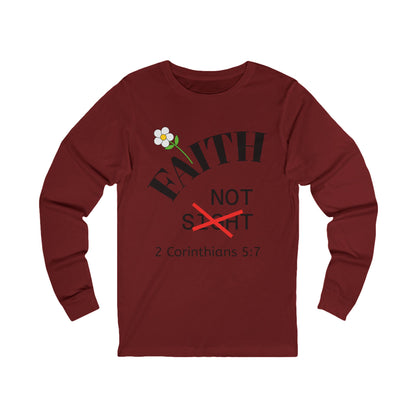 KT&T Faith Not Sight Long-sleeve Tee- Women