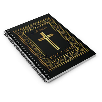 KT&T JESUS IS LORD Spiral Notebook - Ruled Line