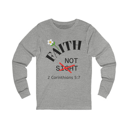 KT&T Faith Not Sight Long-sleeve Tee- Women