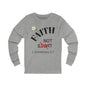 KT&T Faith Not Sight Long-sleeve Tee- Women