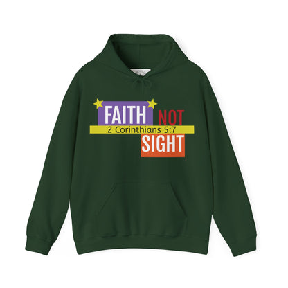 KT&T "Faith Not Sight" Unisex Heavy Blend™ Hooded Sweatshirt