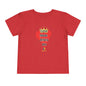 Camiseta de manga corta para niños pequeños KT&amp;T Love Made Jesus Do IT 
