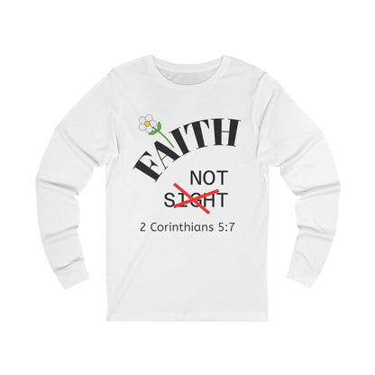 KT&T Faith Not Sight Long-sleeve Tee- Women