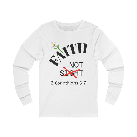 KT&T Faith Not Sight Long-sleeve Tee- Women